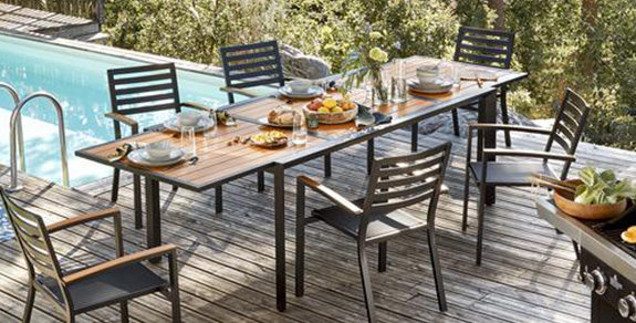 Table et chaise