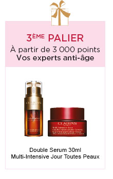 Plus vous cumulez de points, plus vous êtes gâtés