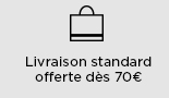 Livraison standard gratuite dès 70€