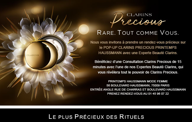 Découvrez Clarins Precious